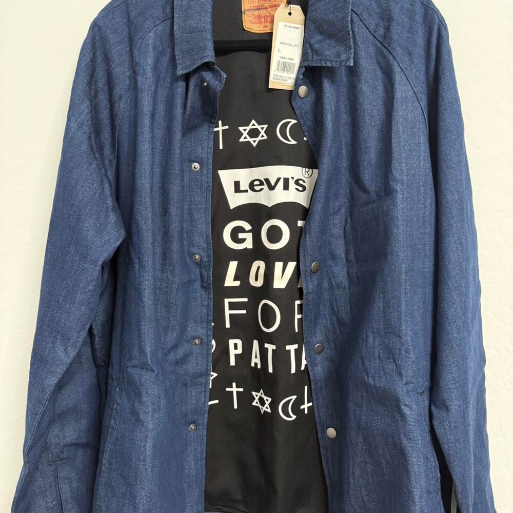 Levis x patta denim overshirt